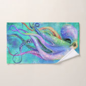 Mooie kleur Octopus badhanddoek set Bad Handdoek (Handdoek)