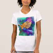 Mooie kleur Parrot T-shirt (Voorkant)