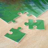 Mooie kleur Parrot Waterverf Puzzel (Zijkant)