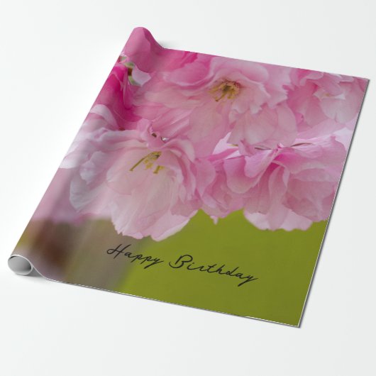 Mooie kleuren cadeaupapier (Uitgerold)