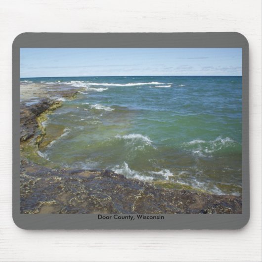 Mooie kleuren, Deuren County, Wisconsin Muismat (Voorkant)