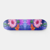 Mooie kleuren Gerberas Skateboard Gift (Horizontaal)
