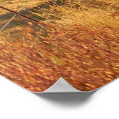 Mooie kleuren in de Herfst... Poster (Hoek)