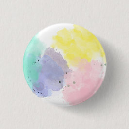 Mooie kleuren met een zachte aanraking ronde button 3,2 cm