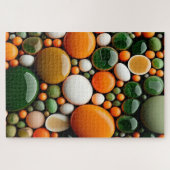 Mooie kleuren Mix voor Pebbles Puzzle Legpuzzel (Horizontaal)