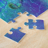 Mooie kleuren-octopus-puzzelschilderingen legpuzzel (Zijkant)