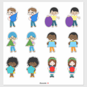 Mooie kleuren sticker