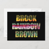 Mooie kleuren van 3 forel briefkaart (Voorkant / Achterkant)