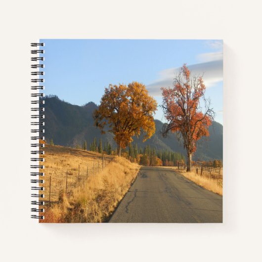 Mooie kleuren van Herfst.... Notitieboek (Voorkant)