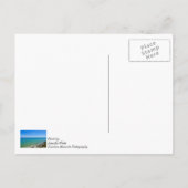 Mooie kleuren van het meer van Huron Briefkaart (Achterkant)