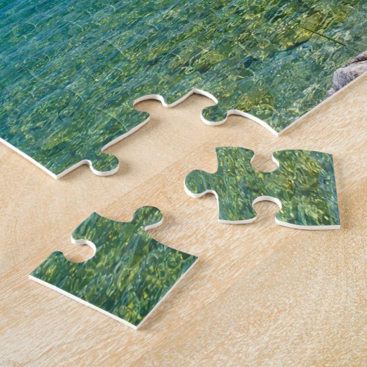 Mooie kleuren van het meer van Huron Legpuzzel (Zijkant)