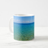 Mooie kleuren van Lake Huron Coffee Mok (Voorkant links)