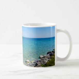 Mooie kleuren van Lake Huron Coffee Mok