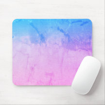 Mooie kleuren van Magenta en Cyan Mousepad