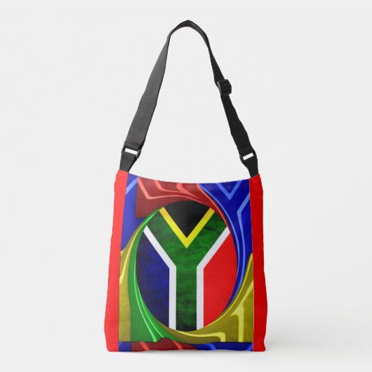 Mooie kleuren van Zuid-Afrika Crossbody Tas (Voorkant)