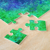 Mooie kleureninktpatroon - Tekening Legpuzzel (Zijkant)