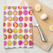 Mooie kleurige harten Keukendoek Theedoek (Quarter Fold)