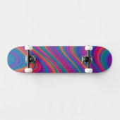 Mooie Kleurkrullen Persoonlijk Skateboard (Horizontaal)