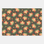 Mooie kleuroorden inpakpapier vel (Voorkant)