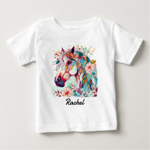 Mooie Kleurrijk Paard