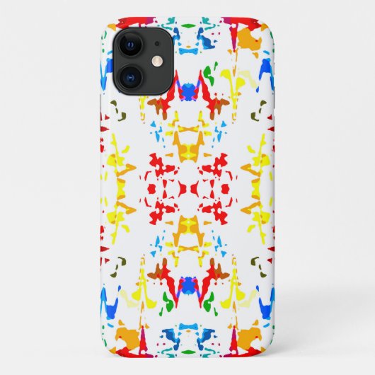 Mooie kleurrijke abstracte spettering Case-Mate iPhone case (Achterkant)