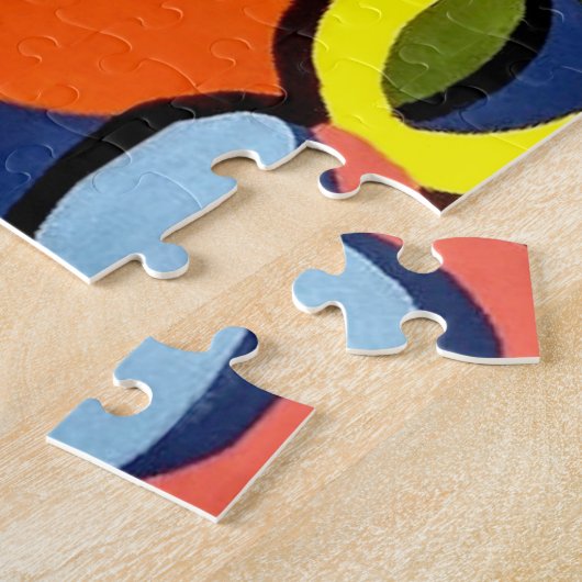 Mooie, kleurrijke Afrikaanse stammenvrouw, Legpuzzel (Zijkant)