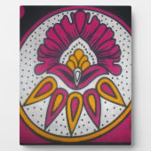 Mooie kleurrijke Afrikaanse stof Motief Art Print Fotoplaat (Voorkant)