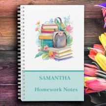 Mooie Kleurrijke Aquarel Boeken Bloemen School