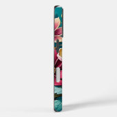 Mooie Kleurrijke Bloem Kunst Case-Mate iPhone Case (Achterkant / Rechts)