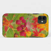 Mooie kleurrijke bloem met Milkweed Art Print Case-Mate iPhone Case (Achterkant (horizontaal))