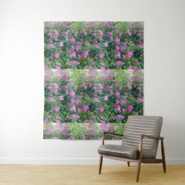 Mooie Kleurrijke Bloem Wandkleed