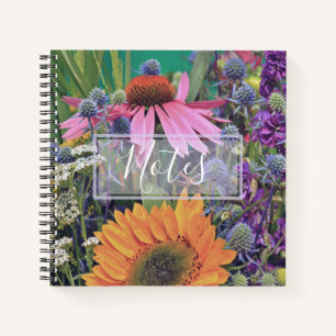 Mooie Kleurrijke Bloemenmarkt Notities Notitieboek