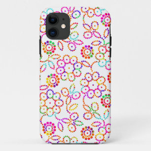 Mooie kleurrijke bloempatroon Case-Mate iPhone case
