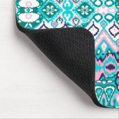 Mooie, kleurrijke boho moderne kunst muismat (Hoek)