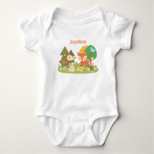 Mooie Kleurrijke Bosdieren Voor Baby's