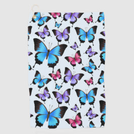 Mooie, kleurrijke Butterflies Golfhanddoek