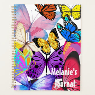 Mooie, kleurrijke Butterflies Planner