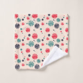 Mooie kleurrijke cirkel bad handdoek (Wasdoekje)