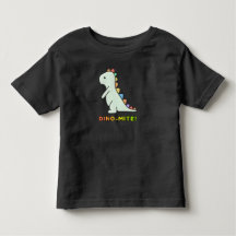 Mooie Kleurrijke Dinosaur Kinderen T-Shirt