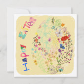 Mooie, kleurrijke Eieren-rooster-Kaart (Voorkant)