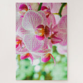 Mooie kleurrijke fuchsia bloem legpuzzel (Verticaal)