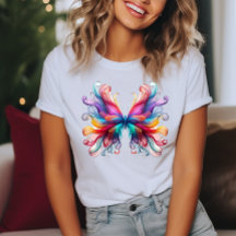 Mooie kleurrijke gestileerde vlinder