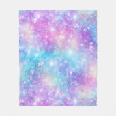 Mooie Kleurrijke Glitterende Achtergrond Fleece Deken (Voorkant)