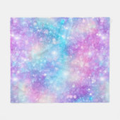 Mooie Kleurrijke Glitterende Achtergrond Fleece Deken (Voorkant (Horizontaal))
