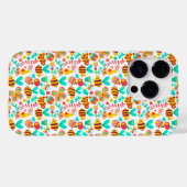 Mooie kleurrijke insecten patronen Case-Mate iPhone case (Achterkant (horizontaal))