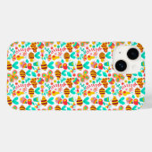 Mooie kleurrijke insecten patronen Case-Mate iPhone case (Achterkant (horizontaal))