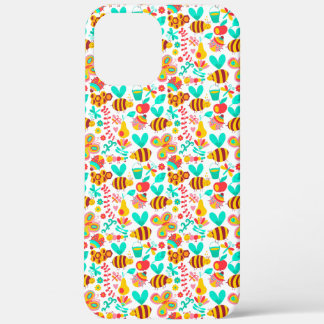 Mooie kleurrijke insecten patronen Case-Mate iPhone case