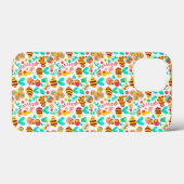 Mooie kleurrijke insecten patronen Case-Mate iPhone case (Achterkant (horizontaal))