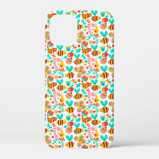 Mooie kleurrijke insecten patronen Case-Mate iPhone case