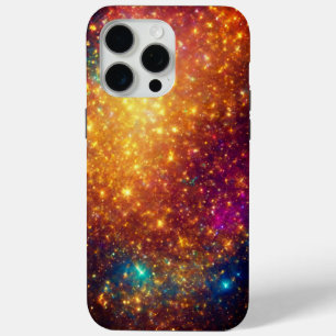 Mooie kleurrijke lichtpatronen iPhone 15 pro max hoesje